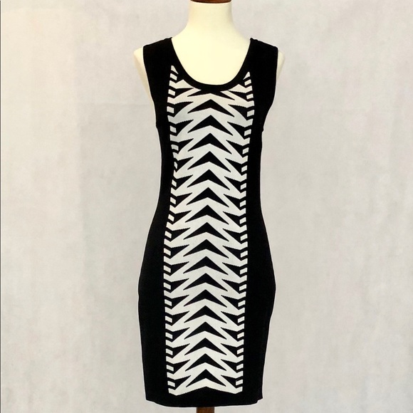 Bar III Dresses & Skirts - Bar III - Anthropologie Black Knit Dress